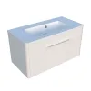 Шкаф нижний Fancy Marble Fiji 800 с умывальником Annabell 800- Фото 1